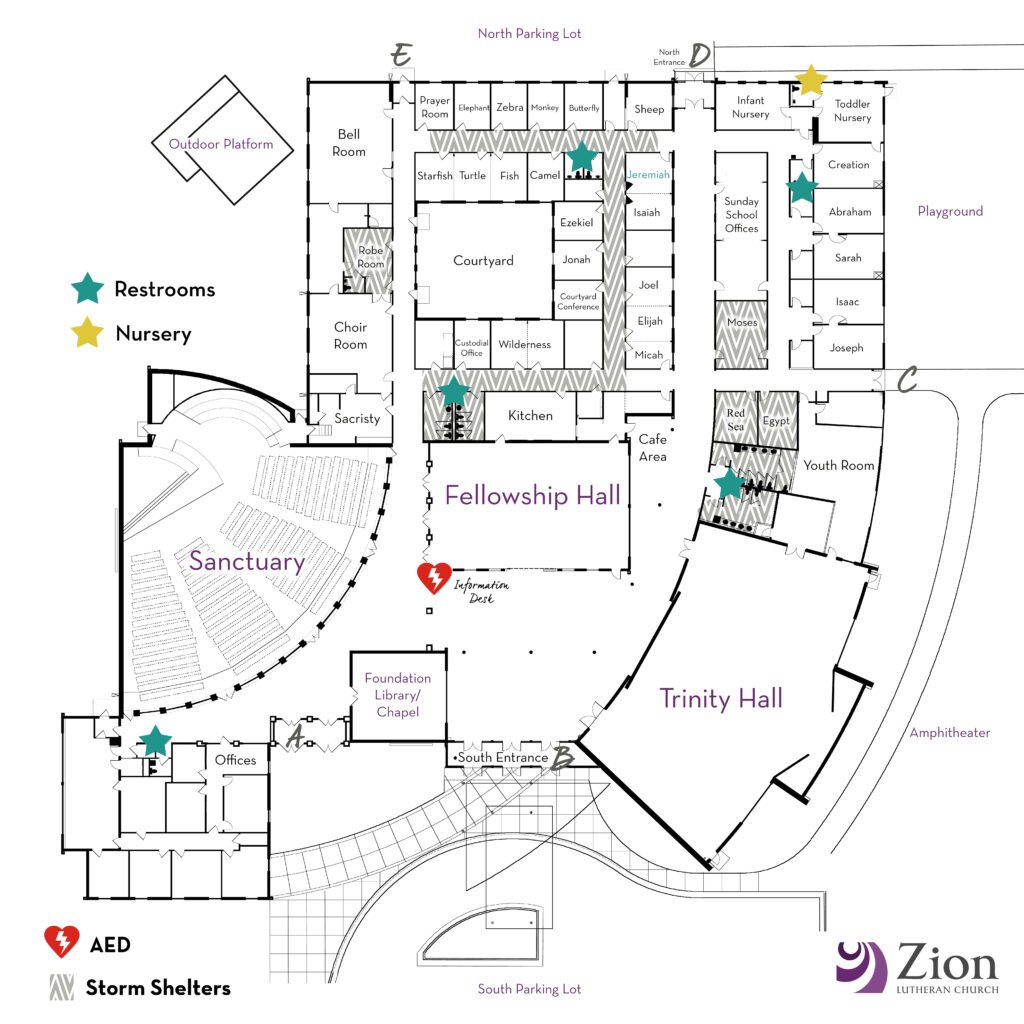 Map of the building
