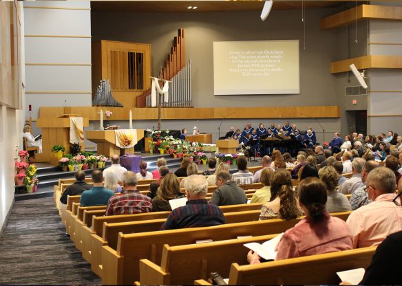 Worship in Zion's sanctuary